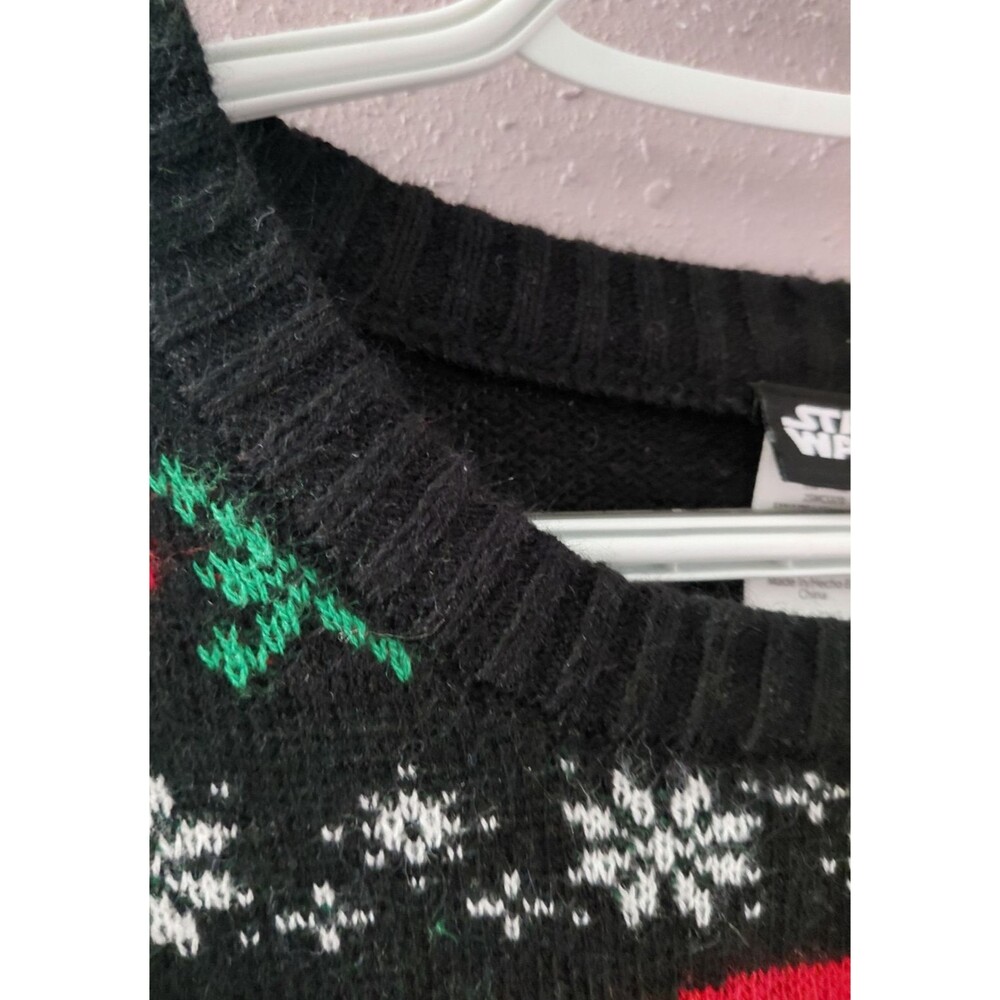 Star Wars "Merry Sithmas" Knitted Ugly Christmas Pullover Sweater Unisex Size XL - Picture 2 of 7